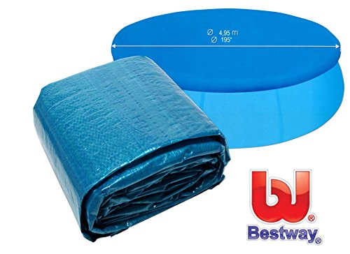 Pool Abdeckplane BESTWAY 457 cm blau Pool Plane Planschbecke