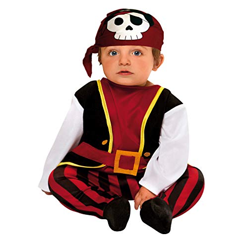 My Other Me Me-200567 Disfraz de bebé pirata para niño, 7-12 meses (Viving Costumes 200567