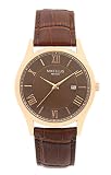Mike Ellis New York Herren-Armbanduhr Gents Analog Quarz Leder SM4477
