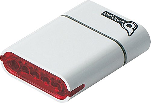 Preisvergleich Produktbild Owleye MICRO.R Sicherheitslicht weiß 2016 Fahrradbeleuchtung