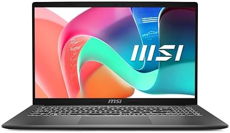msi Modern 15 F1MG-072IT, Notebook 15.6" FullHD 60Hz, Intel Core 7 150U, Intel Graphics, 1TB SSD PCIe4, 16GB RAM DDR4 3200MHz, WiFi 6E, Win 11 Home [Layout e Garanzia ITA] Grigio