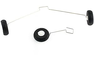 efaso WLToys F949S F949-6 - Landegestell/Räder Set für Cessna-182 Flugzeug - Auch kompatibel mit Amewi Air Trainer V2 Carson Skylane Micro 500505028