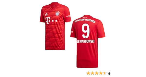 Adidas Bayern Home Men S Jersey 2020 Lewandowski 9 Amazon Co Uk Sports Outdoors