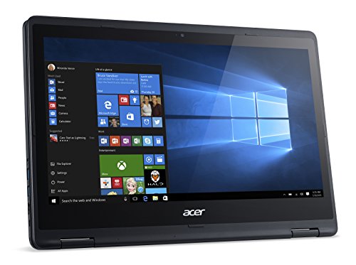 Acer 14 inches Convertible Notebook R5-471T Intel i3 6100U 8 GB 128GB SDD Touchscreen Windows 10 Black