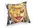 Produktbild weewado Gilberto Marques - Portrait Einer Frau 2-40x40 cm - Sofa-Kissen aus Satin - Kunst, Gemälde, Foto, Bild auf Kissen - Menschen