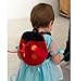 Domire Baby Toddler Safety Harness Reins Backpack red ladybugs