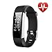 Price comparison product image LETSCOM Fitness Tracker HR, Activity Tracker with Heart Rate Monitor Watch, IP67 Waterproof Smart Wristband with Calorie Counter Watch Pedometer Sleep Monitor for Kids Women Men