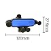 Produktbild Universal Gravity Autohalter Für Telefon In Auto Luft Vent Clip Mount Keine Magnetische Handyhalter Unterstützung Für iPhone X Oppo Dunkelblau,Handyhalter Fürs Auto,Handy Autohalterung,Handyhalter