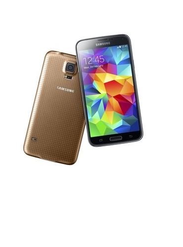 Samsung Galaxy S5 Smartphone (5,1 Zoll (12,9 cm) Touch-Display, 16 GB Speicher, Android 4.4) gold