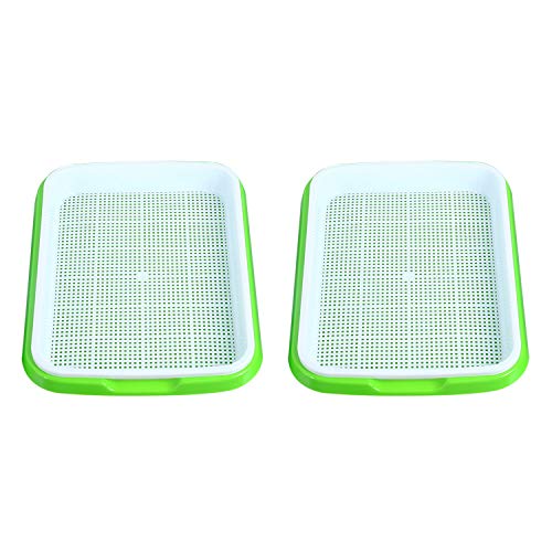 Homend - Bandeja para semillas de germinación, sin BPA, ideal para jardín, hogar, oficina