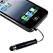 Produktbild Xtra-Funky Reihe Qualitativ Hochwertiger Universaler Kapazitiver Mini 4cm Langer Stylus Stift mit Weichgummispitze Ideal für alle Arten von Touchscreen Geräten, Tablets und Viele Mehr - Schwarz