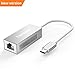Produktbild Tronsmart USB C Netzwerkadapter, USB 3.1 auf RJ45 10/100/1000 Gigabit Ethernet Adapter, LAN Netzwerkadapter für MacBook Pro 2106/2017, Google ChromeBook Pixel, Windows 10/8.1/8/7 / Vista/XP