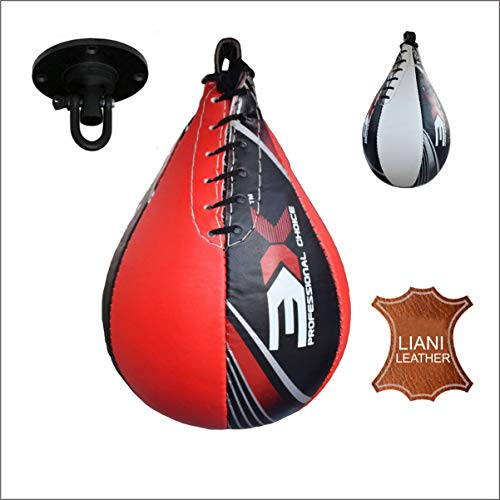 PROFESSIONAL CHOICE Velocidad Bola Cuero de mayahide Boxeo Peras MMA Pera Rápida Speed   Bag Entrenamiento