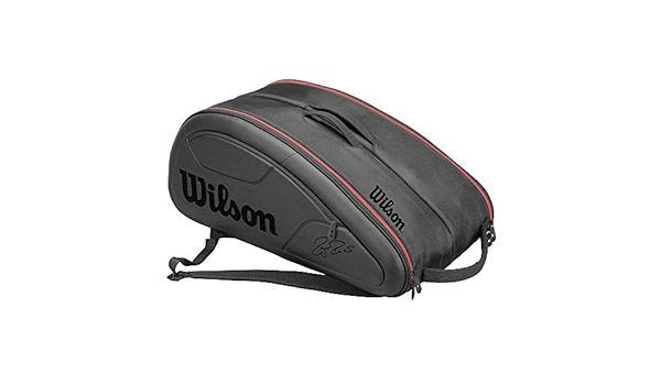 wilson federer dna 12 pack black