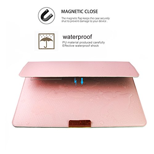 Morecoo Macbook 12 Zoll Laptop H  lle  Eine Hohe Qualit  t Tasche f  r Macbook Retina  12 Zoll  Rosa 