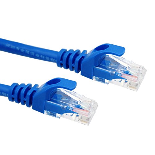 Vococal® 30m RJ45 Cat5e Ethernet LAN Netzwerk Ethernet-Kabel für PC Internet Router, Blau - 2