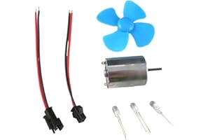 SPORTARC Generatore Eolico Kit Generatore Dinamo DC 0-20V Gerador Energia, Super Silenzioso, Colore Come Da Immagine