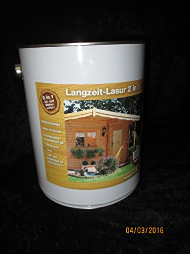 Sinus Langzeit-Lasur 2 in 1 – 5 Liter – Palisander - 2