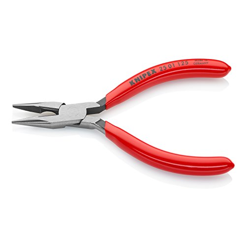 Knipex 25 01 125 Flachrundzange mit Schneide – Radiozange - 2