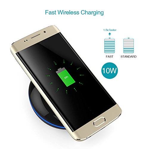 dodocool Cargador Inal mbrico R pido con QI Tecnolog a Pad de Carga Inal mbrica con un 1 5m Micro USB Cable para iPhone 8 8 Plus X Samsung S8 S8 S7 Edge Compatible con todos los dispositivos Qi-enabled reviews dodocool Cargador Inal mbrico R pido con QI Tecnolog a Pad de Carga Inal mbrica con un 1 5m Micro USB Cable para iPhone 8 8 Plus X Samsung S8 S8 S7 Edge Compatible con todos los dispositivos Qi-enabled