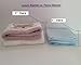 Personalised Deluxe Pink Bunny Baby Blanket. Luxurious wrap. Great Baby Gift.