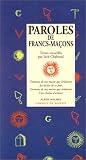 Image de Paroles de francs-maçons