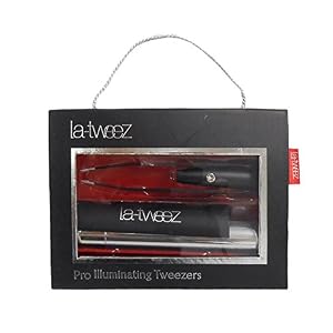 La-tweez Tweezers Illuminating Black - Image 2