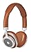 Price comparison product image Master & Dynamic MW50 High Definition Bluetooth Wireless On-Ear Headphone - Brown/Silver