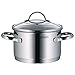 Produktbild WMF Kochtopf hoch Ø 16 cm ca. 1,9l Provence Plus Schüttrand Glasdeckel Cromargan Edelstahl poliert induktionsgeeignet spülmaschinengeeignet