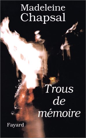 couverture de : Trous de m&eacute;moire