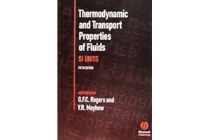 Thermodynamic and Transport Properties of Fluids: S. I. Units by Rogers, G. F. C., Mayhew, Yon R. (November 27, 1994) Paperback