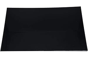 Dopro Plaque de protection vierge pour guitare basse Noir 290 x 430 mm 3 plis (BWB)