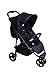 Red Kite Baby Push Me Urban Jogger for Newborn (Black)