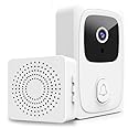 BEEBIRD Wireless WiFi Video Doorbell with Music Bell - Full HD Resolution | Two Way Audio | Night Vision | Long Standby | Instant Visitor Video Call | App Connectivity Smart Door Bell