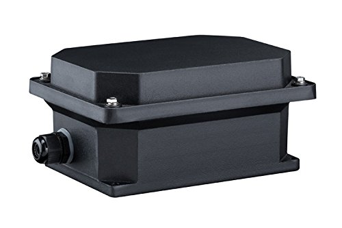 Paulmann 988.47 Verbindungsbox, Aluminium, schwarz