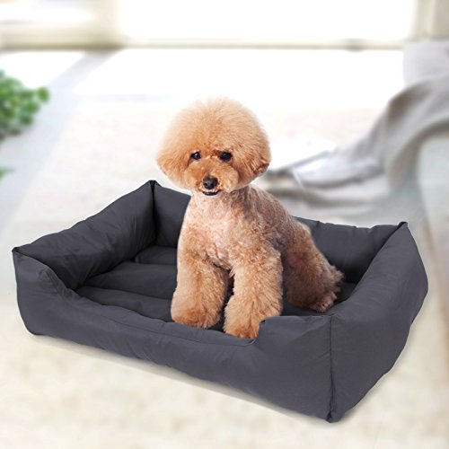 Songmics-XL-Dog-Bed-Pet-Sofa-easy-clean-Non-slip-bottom-100-x-70-x-28-cm-PGW28G