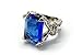 Produktbild De-Cos Kuroshitsuji / Black Butler Cosplay Accessory Phantomhive Ciel Blue Gem Ring #13