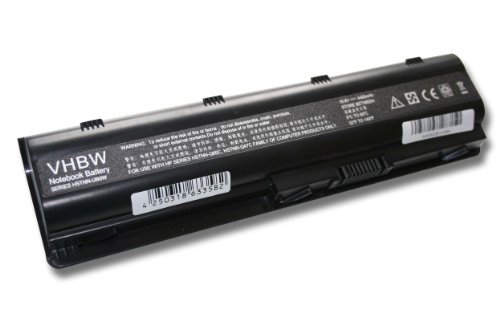 vhbw Li-Ion Akku 4400mAh (10.8V) für Notebook Laptop HP Pavillion G6-Serie, G62-Serie, G7-Serie, G72-Serie wie HSTNN-178C, MU06, WD548AA.