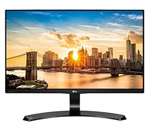 LG 22 inch (55cm) IPS Monitor - Full HD, IPS Panel with VGA, HDMI, DVI, Audio Out Ports - 22MP68VQ