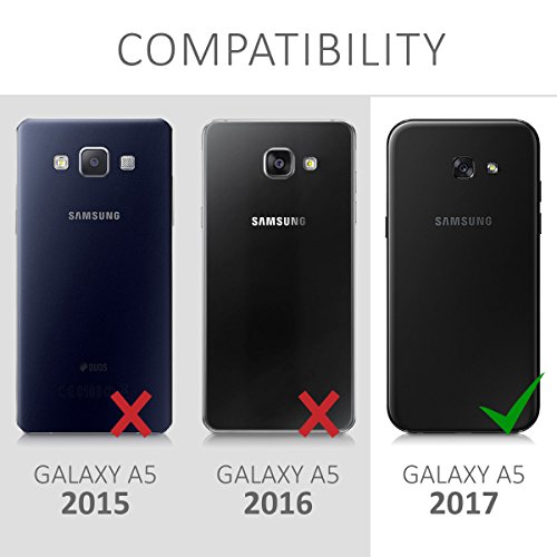 kwmobile Funda para Samsung Galaxy A5 2017 - Carcasa de Cuero sint tico con Ventana - Case con Solapa Azul Oscuro reviews kwmobile Funda para Samsung Galaxy A5 2017 - Carcasa de Cuero sint tico con Ventana - Case con Solapa Azul Oscuro