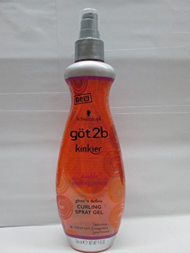 Got 2B Kinkier Curling Spray Gel 266 ml (Pack of 3)