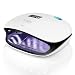 LED Nail Lamp, SUN4 48W Professional Nail Lampe UV Nail Dryer for Gel Polish Builder with Sensor 4 Timer LCD Display and Double-Speed