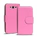 Produktbild Samsung Galaxy S3, S3 Neo Bookstyle Hülle, Conie Mobile PU Leder Schutzhülle Handytasche Bookcase Tasche Premium Klapphülle in Rosa