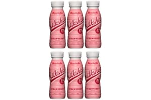 VITAMIN WELL LIMITED 6 x 330ml Barebells Strawberry Milk High In Protein Lactose Free No Added Sugar