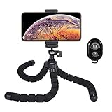 tripode flexible para celular guatemala Configurar este mini trípode en su regazo, escritorio o en el sofá. Perfecto para ver películas en su teléfono, compatible con GoPro Hero 7 Hero(2018) Gopro Hero 6 Hero 5 Gopro Fusion, iPone 8, 8 Plus X,iPhone 7, 7 Plus 6, 6 + 5, Samsung Galaxy S7, S6, S5, Nota 7 o cualquier otro teléfono inteligente o una cámara.
