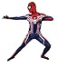 Produktbild XINFUKL PS4 Speeding Spider-Man Strumpfhosen Cosplay Set Siamesisches Korsett Halloween Theme Party Movie Requisiten,Men-L