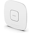 NETGEAR Wireless Access Point (WAX630) - WiFi 6 Tri-Band AX6000 Speed | Up to 600 Client Devices | 1 x 2.5G Ethernet Port | 802.11ax | MU-MIMO | Insight Remote Management