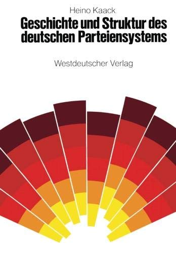 Preisvergleich Produktbild Geschichte und Struktur des deutschen Parteiensystems