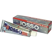 Iosso Multiuse Polishing Cream, crema lucidante per metalli, cromature, ottone, argento e vetroresina, 50 ml.