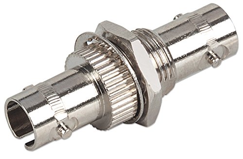 Preisvergleich Produktbild intellinet 760546 ST Multimode Simplex Adapter silber / metall